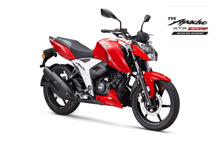 TVS Apache RTR 165 RP trademarked